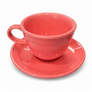 FIESTAWARE Flamingo Cup & Saucer - Fiesta